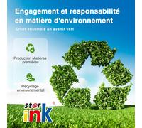 CMJAAGUR-Starink Lc422 Lc422Xl Cartouche D'Encre Compatible Pour Brother Lc-422Xl Lc-422Val Lc 422 Pour Brother Mfc-J5340Dw Mfc-J5345Dw Mfc-J5740Dw Mfc-J6540Dw Mfc-J6940Dw(4 Pack)[M1191]