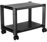 CMJAAGUR-Support Multi-Rangement Pc Imprimante Wm4-L Table Meuble Caisson De Bureau 2 Niveau X Casier Armoire Ordinateur Portable Stand Tablette[M1003]