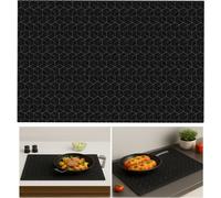 CMJAAGUR-Tappetino Protettivo Per Piano Cottura A Induzione, 52 X 78 Cm Riutil Bile Antiscivolo Resistente Al E Nero Protezione Piano Induzione, Tappetino Piano Induzione Per Cucina[M1004]