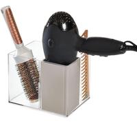 CMJAAGUR-The Home Edit By Idesign, Organ Ur Pour Accessoires De Coiffure 3 Compartiments, Silicone Et Plastique Recyclé[M851]