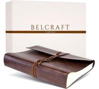 Cmjaagur-Tivoli Album Photo En Cuir Recyclé, De Fabrication Artisanale Italienne, A4 (23x30 Cm) Brun[M293]