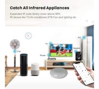 CMJAAGUR-Tuya Smart Ir Remote Control Built-In Temperature Humidity Sensor For Tv Dvd Ac Air Conditioner Works With Alexa, Google Home[M2002]