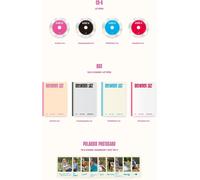 Cmjaagur-Twice - [Between 1&2] (Cryptography Ver.)Photobook + Cd-R + Box + Polaroid + Postcard + Sticker + Mes Photocard + Heart Glass + Folded Poster + Photocard + 2 Pin Button Badges[M674]