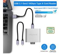 CMJAAGUR-Usb3.1 Type-C Usb3.0 Type-A Vers Express Extension Card Reader E Type-B Support R5 Z6 Z7 B Carte Mémoire[M1604]