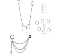 Cmjaagur-Xhbts Lot De 53 Boucles D'oreilles Miyamura Izumi, Anime Horimiya, Accessoires De Costume De Cosplay Et Feuilles De Plumes Multicouches Et Autocollants, Plastique, Pas De Gemme[M1694]