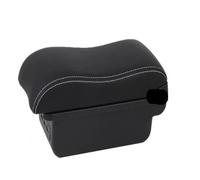 CMJAHU Accoudoir adapté à Renault Duster, boîte de rangement for Dacia Duster Oroc, boîte de rangement for Nissan Terrano 3, accessoires de voiture 2012-2018(B2 white line 3USB)