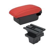 CMJAHU Accoudoir central de voiture avec chargement USB, boîte de rangement for Skoda Octavia A5 Yeti Mk2(A red No USB)