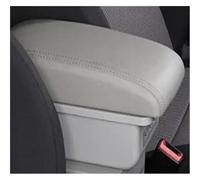 CMJAHU Accoudoir central for voiture Fiat Idea, boîte de rangement, intérieur de rénovation avec port USB, accessoires de voiture(B gray 3USB)