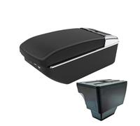 CMJAHU Accoudoir de voiture adapté à R-e-n-a-u-l-t Kardian 2025, boîte de rangement de Console centrale, porte-gobelet USB Double couche, accessoires de voiture(A2 Black line 7 USB)