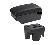 CMJAHU Accoudoir de voiture for Volkswagen Golf 6, Golf 5 MK6 MK5, Jetta 5, Sagitar, USB, intérieur(C white line 7USB)