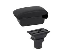CMJAHU Accoudoir for Chevrolet Onix, boîte for Chevrolet JOY, boîte for accoudoir de voiture, accessoires de voiture de chargement USB de rénovation interne(A black line No USB)