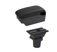 CMJAHU Accoudoir for Chevrolet Onix, boîte for Chevrolet JOY, boîte for accoudoir de voiture, accessoires de voiture de chargement USB de rénovation interne(C black line 7USB)