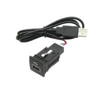 CMJAHU Adaptateur de Chargeur Rapide for Voiture, Compatible avec VW Golf 6, Jetta MK5, EOS, Scirocco, Touran, Audio, Radio, Disque U, Flash QC3.0, entrée USB
