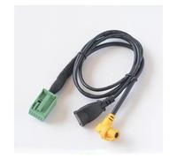 CMJAHU Adaptateur de Prise d'entrée USB MMI 3G AMI for Voiture Audi A6 A4 Q5 Q7