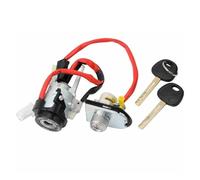 CMJAHU Adapté for 2005-2015 Kia Sportage avec 2 pièces Serrure d'allumage ylindre de Serrure de Porte Gauche XIEAILI OEM Ensemble Complet de Cylindre de Serrure de Porte