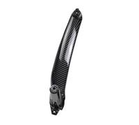 CMJAHU Convient for BMW E70 E71 X5 X6 2007-2013 1 pièce ensemble siège conducteur avant gauche accoudoirs de porte intérieure kit de poignée de traction remplacement(Carbon Fiber left)