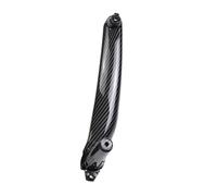 CMJAHU Convient for BMW E70 E71 X5 X6 2007-2013 1 pièce ensemble siège conducteur avant gauche accoudoirs de porte intérieure kit de poignée de traction remplacement(Carbon Fiber right)