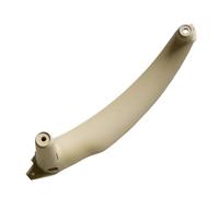 CMJAHU Convient for BMW E70 E71 X5 X6 2007-2013 1 pièce ensemble siège conducteur avant gauche accoudoirs de porte intérieure kit de poignée de traction remplacement(Beige right)