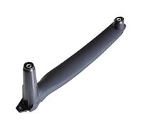 CMJAHU Convient for BMW E70 E71 X5 X6 2007-2013 1 pièce ensemble siège conducteur avant gauche accoudoirs de porte intérieure kit de poignée de traction remplacement(Black left)
