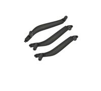 CMJAHU Convient for BMW X5 X6 F15 F16 2014-2018 51417292243 51417292244 3 pièces LHD voiture porte intérieure à l'intérieur des poignées de traction ensembles de remplacement(Black)