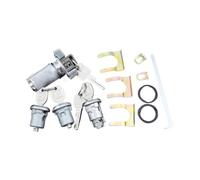 CMJAHU Convient for Chevrolet Buick GMC Cadillac Pontiac Oldsmobile Kit de clés de cylindre de serrure d'allumage ou de porte ou de coffre LC1426 DL1580 TL1575(Kit 004)