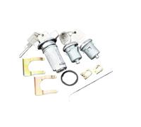 CMJAHU Convient for Chevrolet Buick GMC Cadillac Pontiac Oldsmobile Kit de clés de cylindre de serrure d'allumage ou de porte ou de coffre LC1426 DL1580 TL1575(Kit 002)