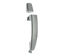 CMJAHU Convient for Chevrolet Captiva Sport Aveo Saturn Vue 96468306 96468266 1 pièce Chrome avant arrière gauche droite extérieur poignée de porte extérieure(Rear Left or Right)