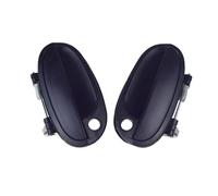 CMJAHU Convient for Chevrolet for Daewoo Matiz Spark 0.8 1.0 poignée de porte extérieure de voiture noire avant ou arrière gauche conducteur ou passager droit 1/2/4 pièces(2 Pcs Front LH RH)