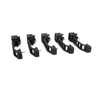 CMJAHU Convient for Jeep Wrangler JK XE 2007-2018 Kit de 5 poignées de porte extérieures avant arrière gauche droite