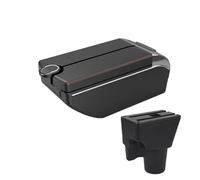 CMJAHU Convient for K-i-a Picanto Accoudoir K-i-a Picanto 3X-Line Console centrale de voiture Boîte de rangement intérieure Accessoire USB multifonctionnel avec porte-gobelet(B3 white line 7 usb)