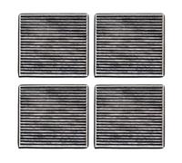 CMJAHU Convient for l'ancien Subaru Legacy Outback for Toyota Allio BB CALDINA ECHO ISIS IST RAV4 WILL YARIS 87139-12010 filtre à air d'habitacle de voiture(4 pcs)