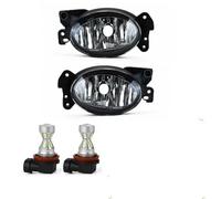 CMJAHU Convient for M-e-r-c-e-d-e-s B-e-n-z CLK 209 2010 2011 2012 2013 2014 2015 2016-2008 paire de phares antibrouillard avant gauche et droit(With S10 Ice Blue)