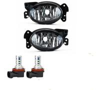 CMJAHU Convient for M-e-r-c-e-d-e-s B-e-n-z CLK 209 2010 2011 2012 2013 2014 2015 2016-2008 paire de phares antibrouillard avant gauche et droit(With M10 Ice Blue)
