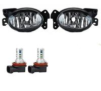 CMJAHU Convient for M-e-r-c-e-d-e-s B-e-n-z CLK 209 2010 2011 2012 2013 2014 2015 2016-2008 paire de phares antibrouillard avant gauche et droit(With M10 White)