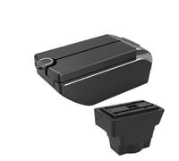 CMJAHU Convient for O-p-e-l Astra Accoudoir Astra J Console centrale de voiture Boîte de rangement USB multifonctionnelle Accessoires de modification intérieure Porte-gobelets(B2 Black line 7 usb)