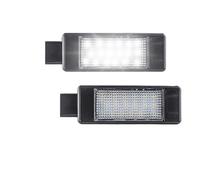 CMJAHU Convient for Peugeot 207 CC 208 308 MK2 II 2008 3008 for Citroën C5 III RD C4 Picasso OEM # 9682403680 2 pièces Canbus LED éclairage de plaque d'immatriculation