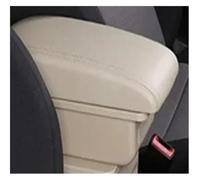 CMJAHU Convient for Volkswagen Touran Caddy Accoudoir Boîte Console centrale Repose-coude Magasin central Boîte de contenu avec interface USB Porte-gobelet(A Beige No USB)