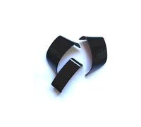 CMJAHU Garniture chromée for Volant de Voiture, Autocollant, Compatible avec VW Golf 5 MK5 Passat B6 Jetta Tiguan 2007-2011(Black)