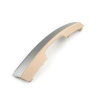 CMJAHU Garniture de poignée de porte avant intérieure de voiture, panneau d'accoudoir, couverture intérieure, adapté à Toyota Corolla Levin 2014-2018 7464602430(Beige Silver L)