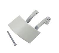 CMJAHU Kit de réparation de poignée de porte extérieure en alliage de zinc, for H0nda CRZ CR-Z 2010, 2011, 2012, 2013, 2014, 2015, gauche ou droite(White Right)