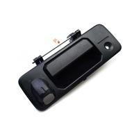 CMJAHU Poignée de porte de hayon arrière noire avec caméra de recul, compatible avec Toyota Tacoma 2016-2019 et Tundra 2014-2019 69090-0C090