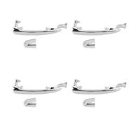 CMJAHU Poignée extérieure de porte coulissante arrière chromée, gauche et droite, for Toyota Alphard 2003-2008 69230-58010 4X
