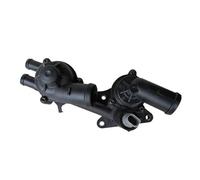 CMJAHU Thermostat de liquide de refroidissement moteur 03C121111T, compatible avec VW Seat EOS Golf MK5 MK6 Plus Jetta 03C121026AC 03C121111R