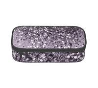 CMJSGG Art décoratif Brillant à Paillettes Scintillantes pour Dame à la Lavande, Trousse à Crayons, Trousse à Crayons, Trousse à Crayons de Grande capacité, Trousse à cosmétiques