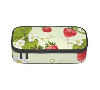 CMJSGG Belle Fraise, Trousse à Crayons, Trousse à Crayons, Trousse à Crayons de Grande capacité, Trousse à cosmétiques