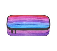 CMJSGG Bois Arc-en-Ciel coloré, Trousse à Crayons, Trousse à Crayons, Trousse à Crayons de Grande capacité, Trousse à cosmétiques