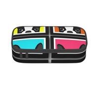 CMJSGG Bouledogue français imprimé, Trousse à Crayons, Trousse à Crayons, Trousse à Crayons de Grande capacité, Trousse à cosmétiques
