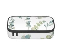 CMJSGG Brindille de Verdure Naturelle Blanche imprimée, Trousse à Crayons, Trousse à Crayons, Trousse à Crayons de Grande capacité, Trousse à cosmétiques