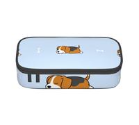 CMJSGG Chien de Compagnie de Dessin animé, Trousse à Crayons, Trousse à Crayons, Trousse à Crayons de Grande capacité, Trousse à cosmétiques