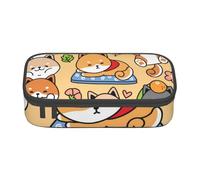 CMJSGG Chien Mignon de Dessin animé, Trousse à Crayons, Trousse à Crayons, Trousse à Crayons de Grande capacité, Trousse à cosmétiques